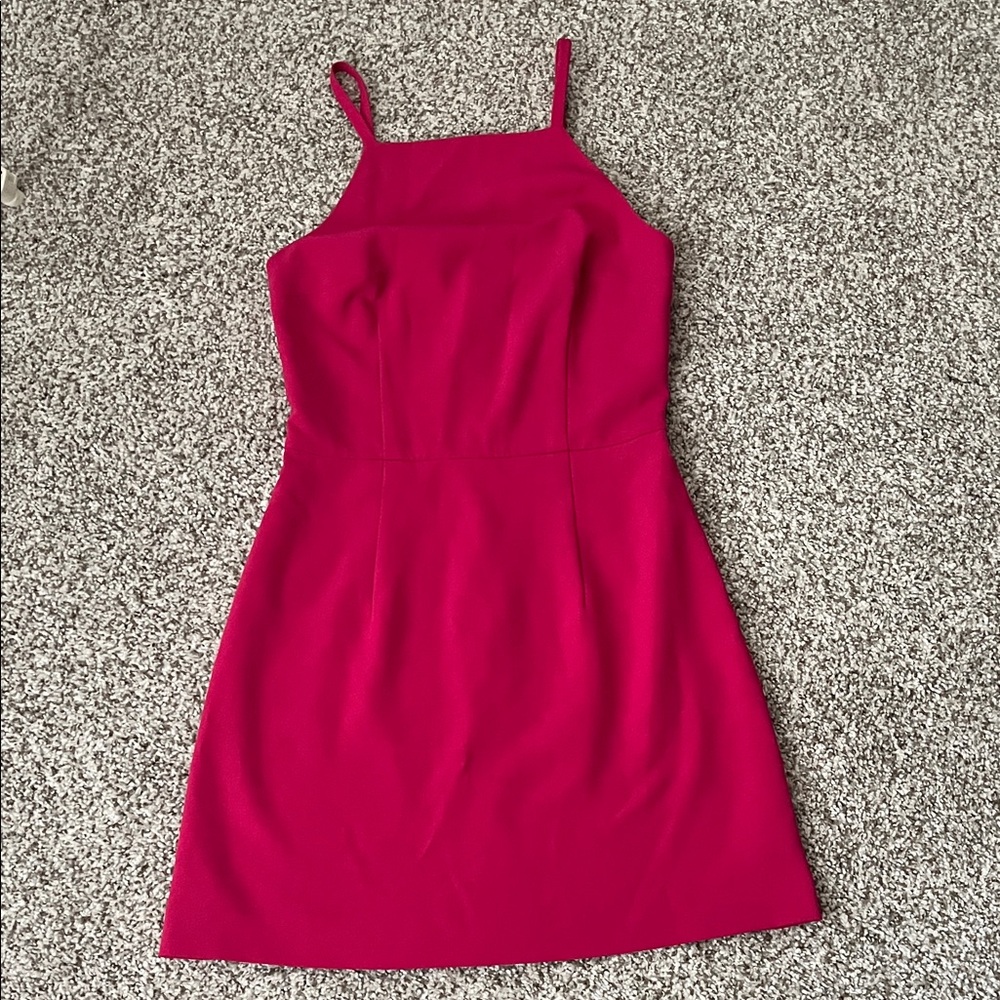French Connection Fuchsia Mini Dress